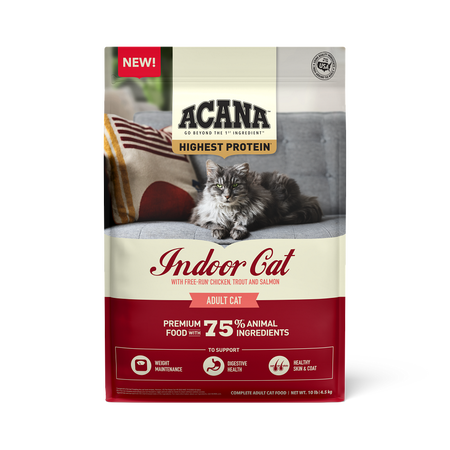 High protein low calorie cat food shop